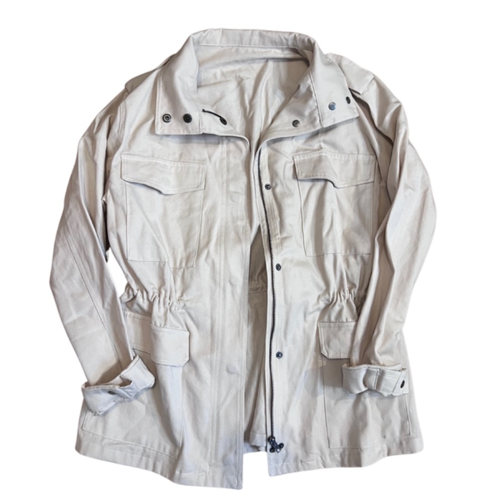Beige Anorak Jacket